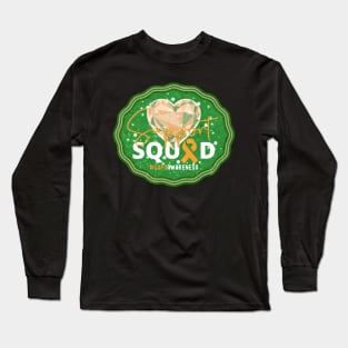 COPD Awareness Support Squad Forest Green Edition Long Sleeve T-Shirt